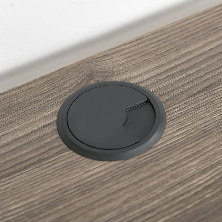 Secretária elétrica de pé Mesa ajustável em altura para escritório com 4 teclas de memória automática inteligente 120x60x72-116 cm moldura preto