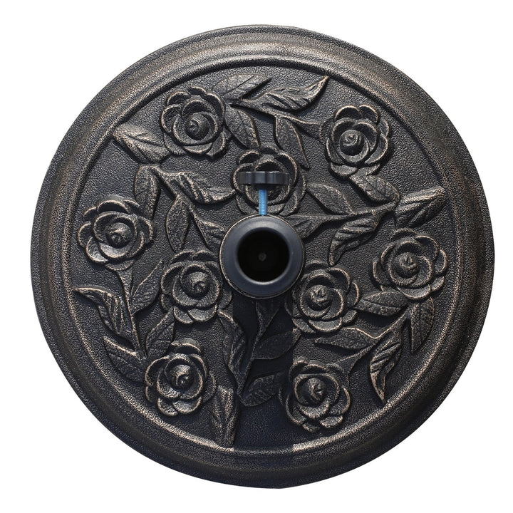 Base de guarda-sol Resina Bronze F 45,5 x 34 cm