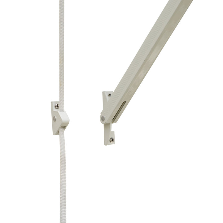 Toldo da janela de Toldo Manual Alumínio Retrátil para exterior toldo do balcão tela impermeável do poliéster do ângulo ajustável 180x70Cm verde
