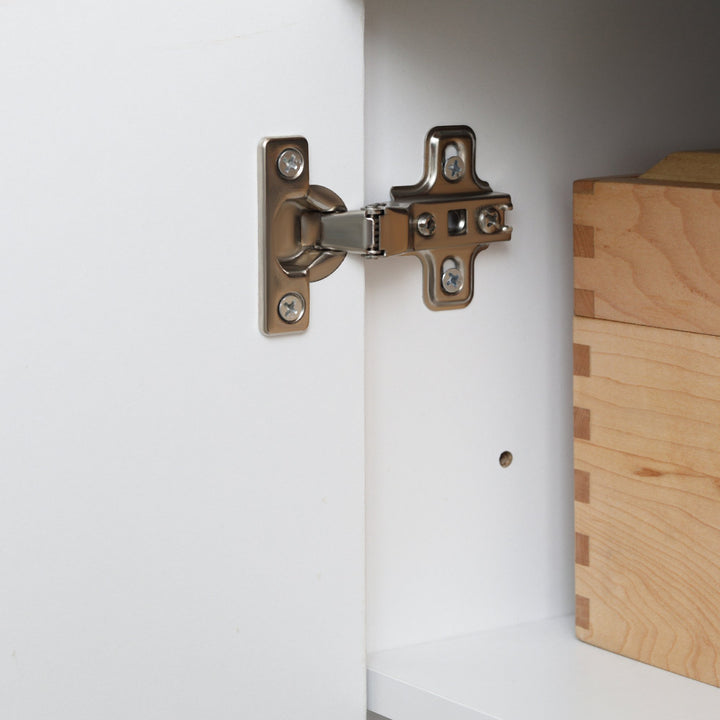 Aparador de Sala de Estar com 2 Portas e 1 Gaveta Aparador para Escritório Estúdio Dormitório Estilo Moderno Anti-Tombo 98x39x81,5cm Branco e Cinza