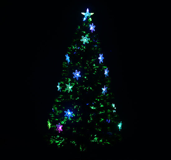 Árvore de Natal Verde F 60 x 150 cm + Luzes LED Árvore Artificial