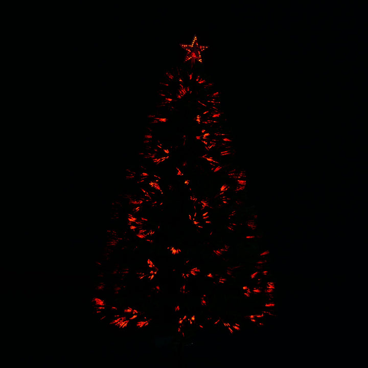 Árvore de Natal + Luzes LED Árvore Artificial Verde F 60 x 120 cm