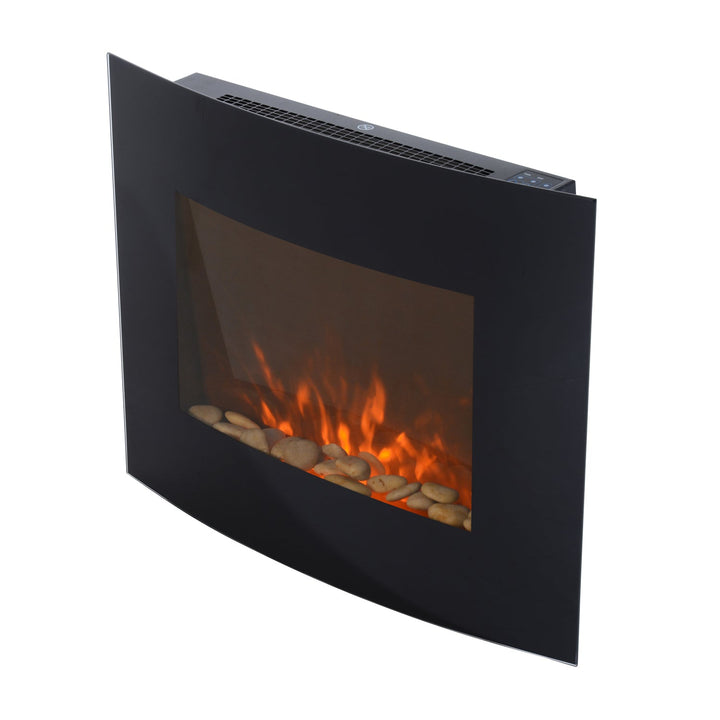 Lareira Elétrica chama LED Aço Inoxidável