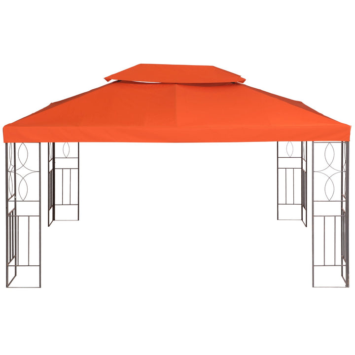 Substituição de teto para pavilhão 3x4m de Poliéster Terracota