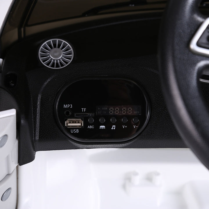 Carro elétrico infantil Audi TT RS acima de 3 anos com controle remoto com música e luzes Bateria 6V 30 kg 103x63x44cm