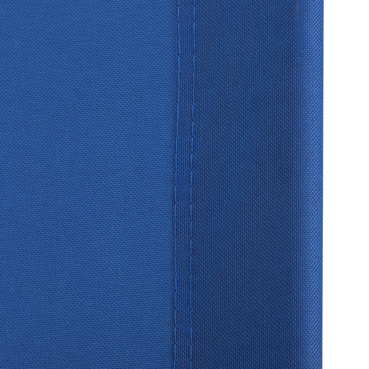 Espreguiçadeira dobrável reclinável com ângulo ajustável de 3 posições para exterior carga 120 kg 190x56x28 cm Azul