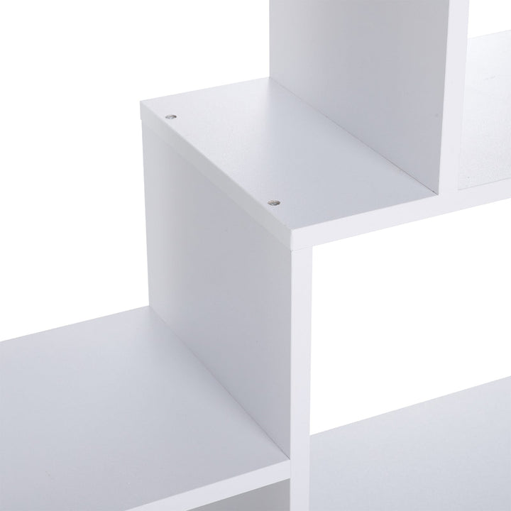 Estante Vertical Multifuncional com 8 Prateleiras Largas 70x24x178cm Branco