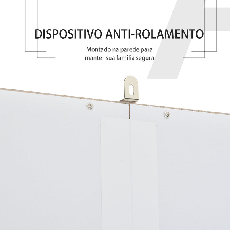 Armário de Armazenamento de Cozinha Armário Alto com 3 Gavetas 3 Portas e Prateleiras Interiores Ajustáveis móvel Auxiliar para Sala de Jantar Sala de Estar 80x39,5x183,5cm Branco