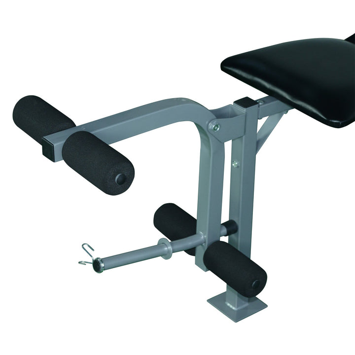 Banco de Peso Banco de Musculação Aço Preto 165x68x114cm