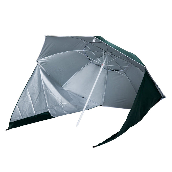 Guarda-sol com Painéis Laterais Tipo de loja - Parasol para Proteção UV F210x222 cm