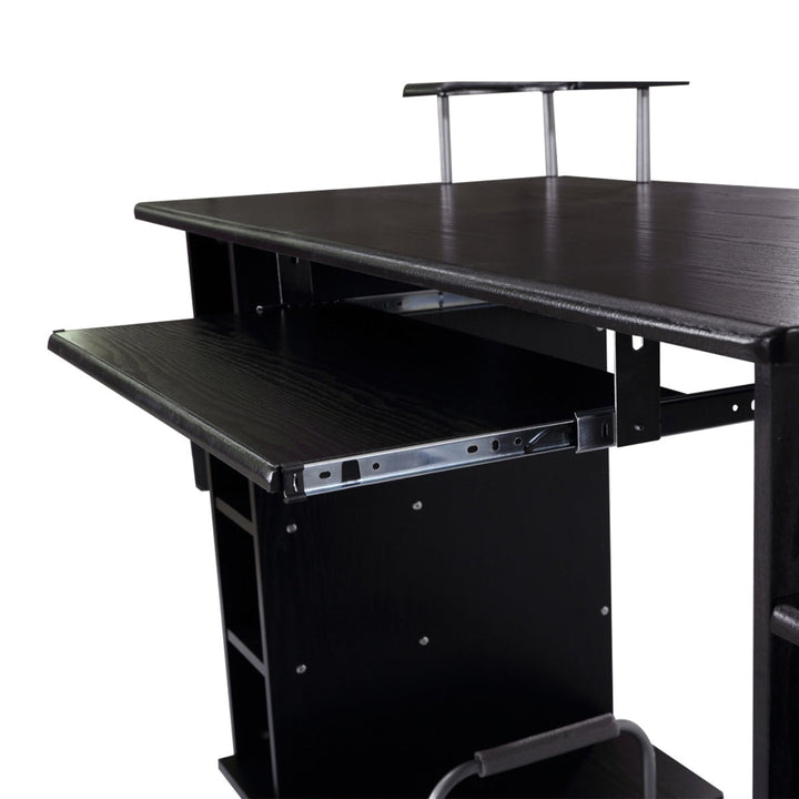 Mesa para Computador Secretária para Escritório– Cor: Preto- Madeira MDF - 152 x 60 x 88 cm