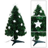 Árvore de Natal artificial 90cm Pinheiro Decoração de Natal com 12 LED 3 Cores 90 Ramos Verde PVC