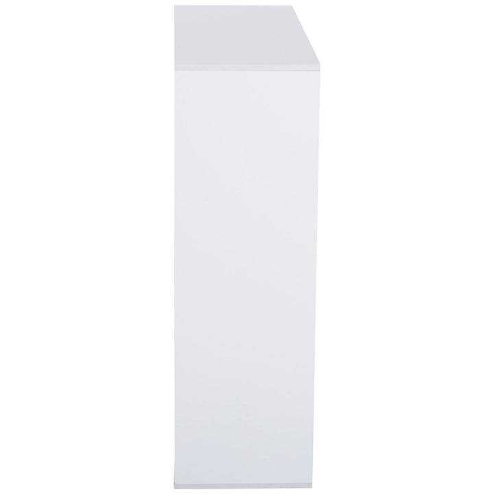 Armário de Arrumação 9 Cubos Estante de Exposição 91,5x29,5x91,5cm Branco