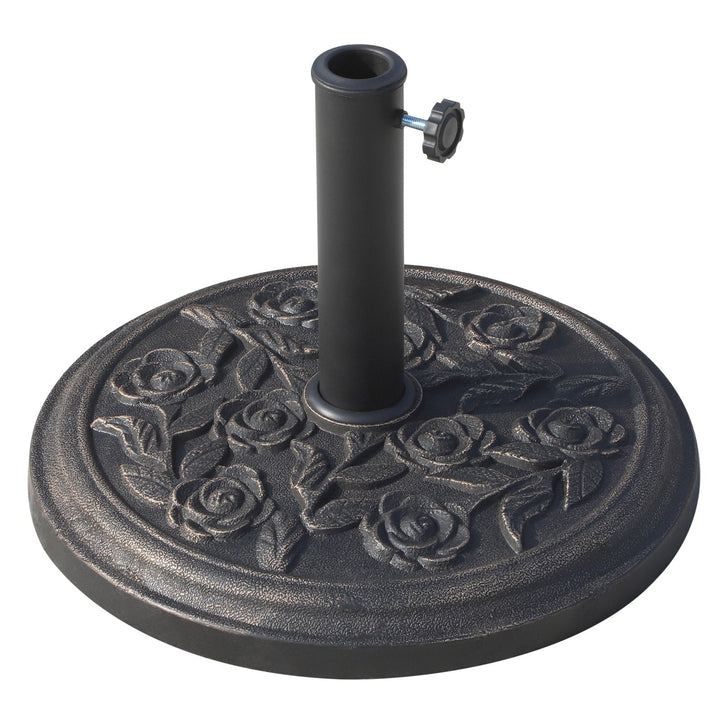Base de guarda-sol Resina Bronze F 45,5 x 34 cm