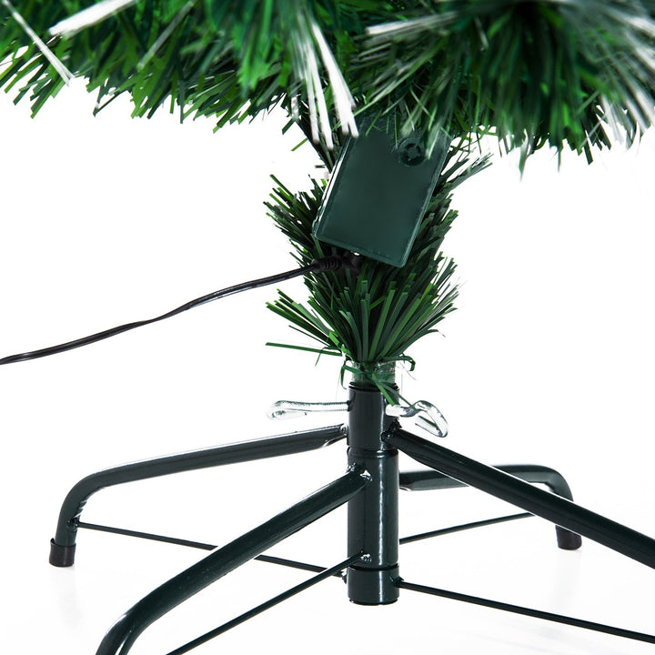 Árvore de Natal Verde F74x150cm + Luzes LED Árvore Artificial