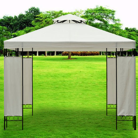 Substituição do Telhado para o Pavilhão 3x3m Poliéster Creme