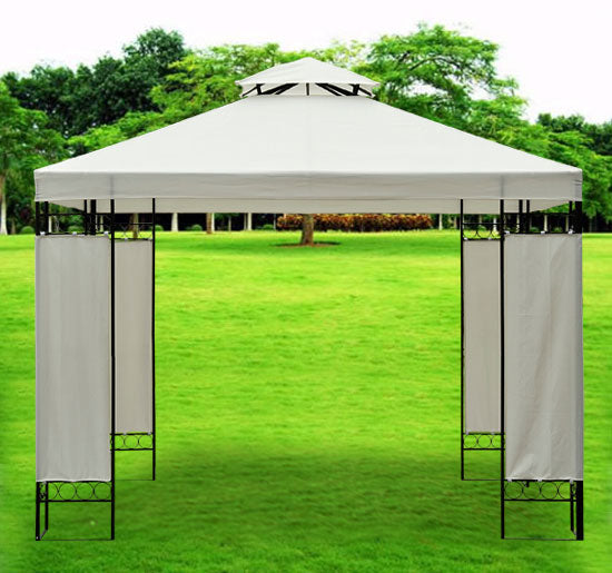 Substituição do Telhado para o Pavilhão 3x3m Poliéster Creme