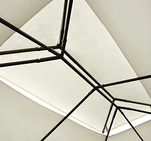 Substituição do Telhado para o Pavilhão 3x3m Poliéster Creme