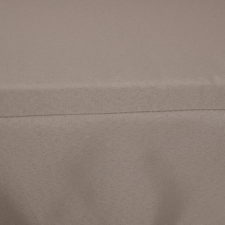 Almofada para Baloiço de 2 Peças 130x45x5 cm Almofada para Baloiço de Assento e Encosto Acolchoado para Jardim Varanda Exterior Marrom