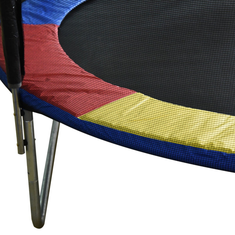 Tampa de proteção de borda Cama elástica Trampolins multicoloridos de 305 cm