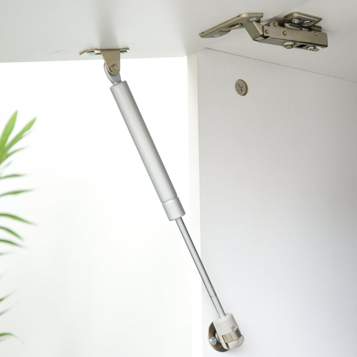 Armário de Cozinha Armário Alto com 3 Gavetas 4 Portas Prateleiras Interiores Ajustáveis e Pés Elevados Móvel Auxiliar para Sala de Jantar Sala de Estar 100x39,5x183,5cm Branco