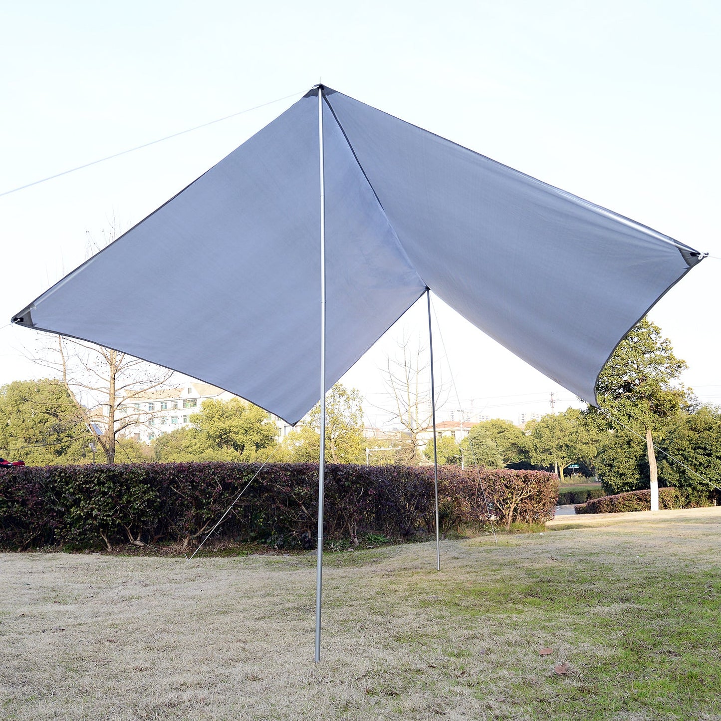 Toldo Impermeável Toldo ao Ar Livre Camping Toldos Pátio JardimPortátil Impermeável