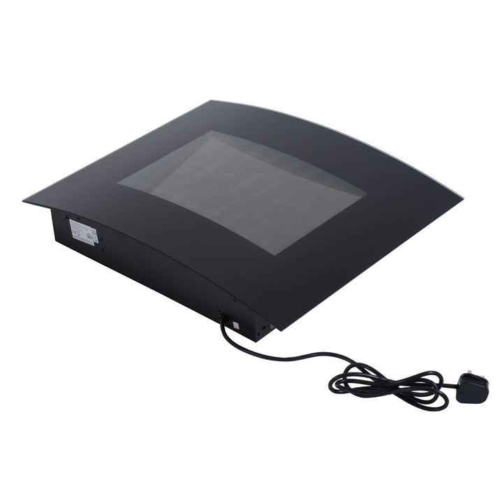 Lareira Elétrica chama LED Aço Inoxidável