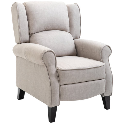 Poltrona Relax com cadeira reclinável manual de até 160 ° 81x84x105cm