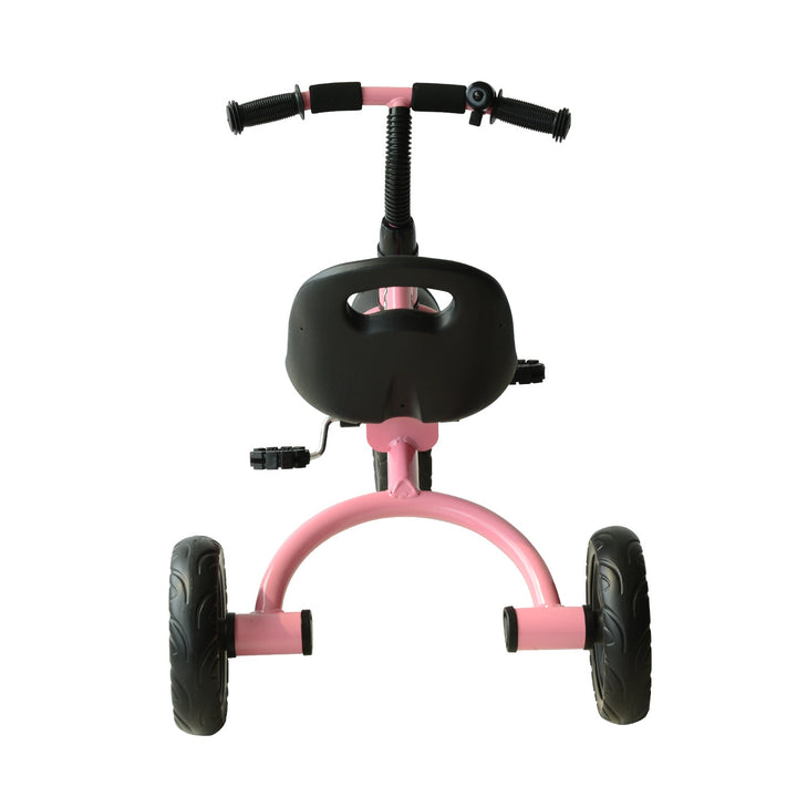 Triciclo para Crianças acima de 18 meses com Campainha Rodas de Segurança 74x49x55 cm Rosa