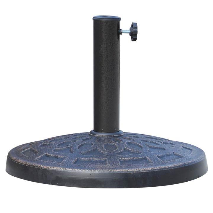 Guarda-sol Base Resina Bronze F44 x 34cm