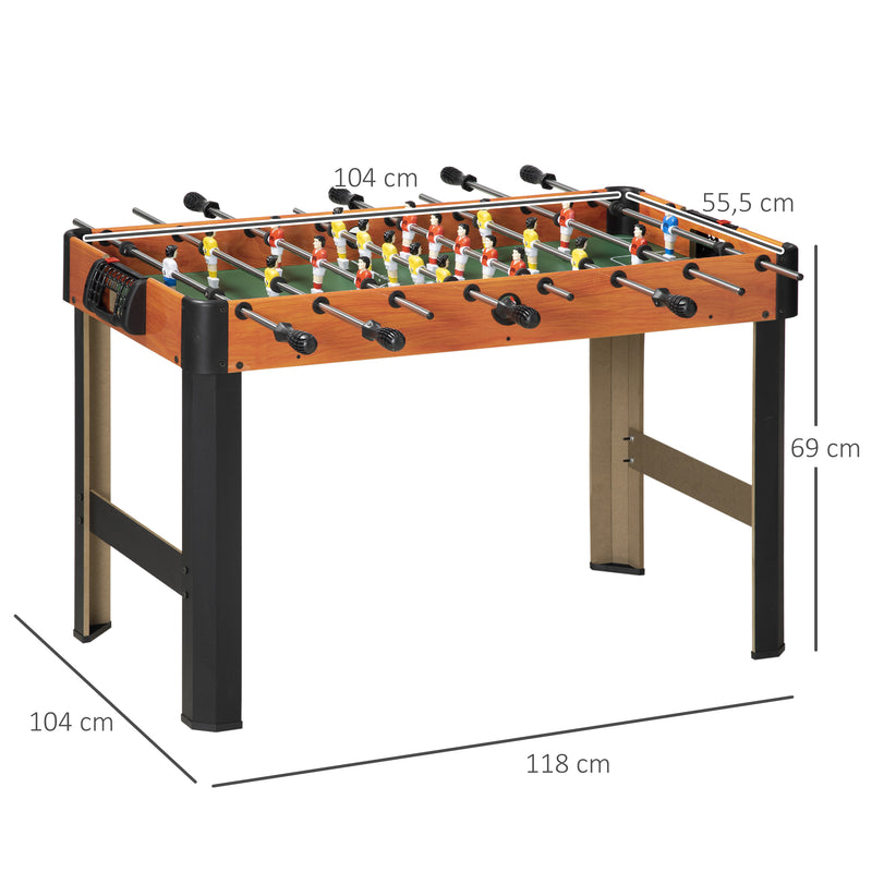 Matraquilho para Crianças acima de 7 Anos Matraquilho 118x104x69cm com 2 Bolas 8 Hastes 2 Marcadores de Pontos 22 Jogadores para Família Festas Jogos Multicor