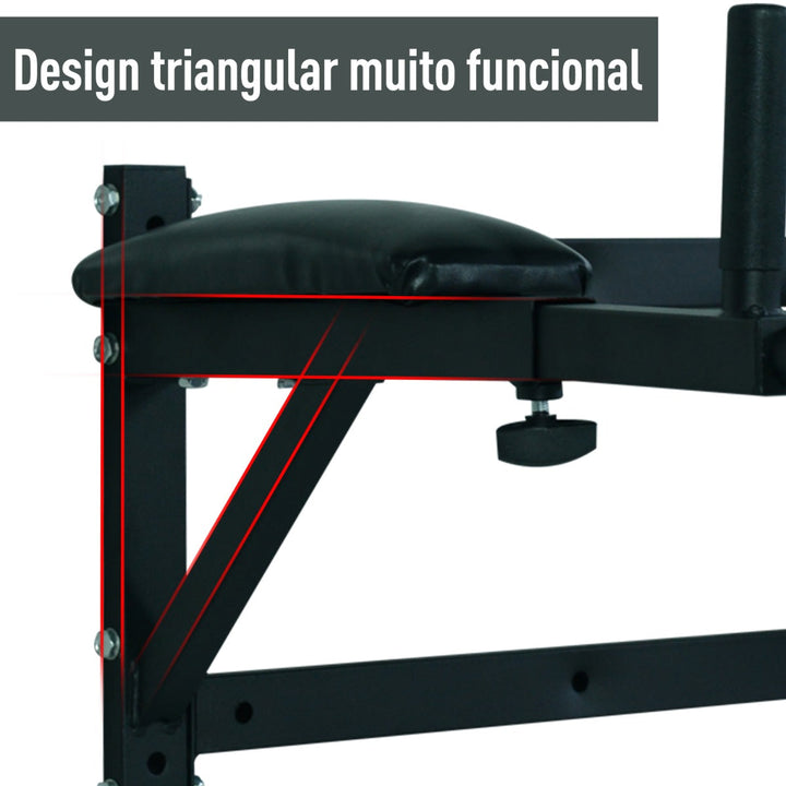 Barra para Elevações de Musculação para Parede Flexões em Casa Abdominais