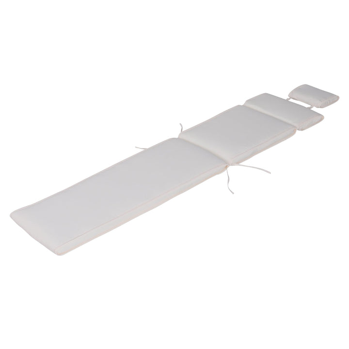 Almofada para Espreguiçadeira Colchão Suave para Espreguiçadeira Almofada Dobrável 198x53x5 cm