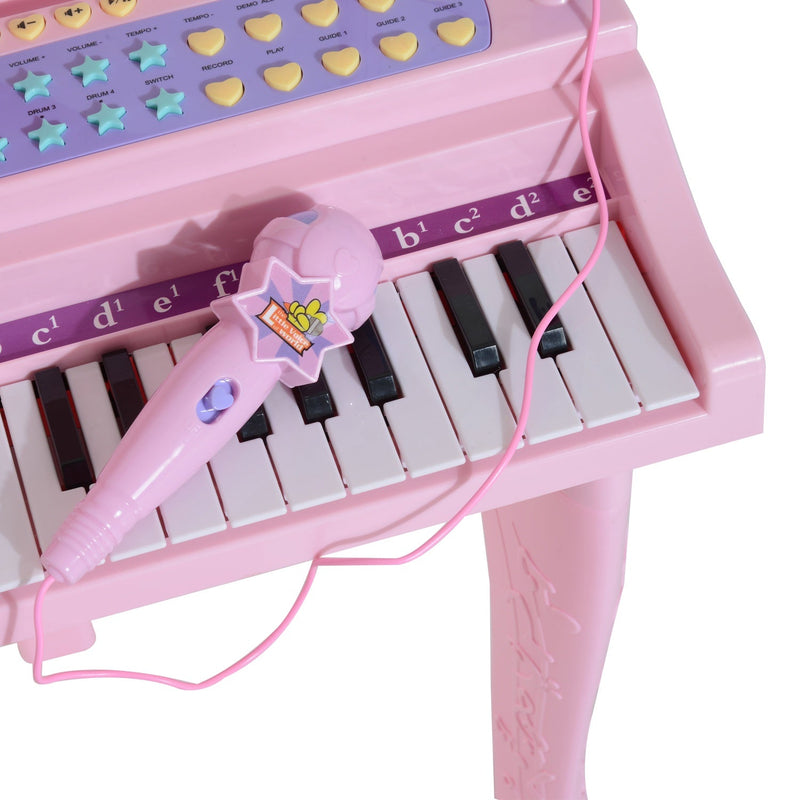 Teclado Piano Infantil com Microfone