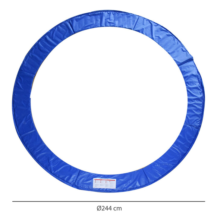 Coberta Proteção fronteira Cama elástica 244 cm Azul Trampolins