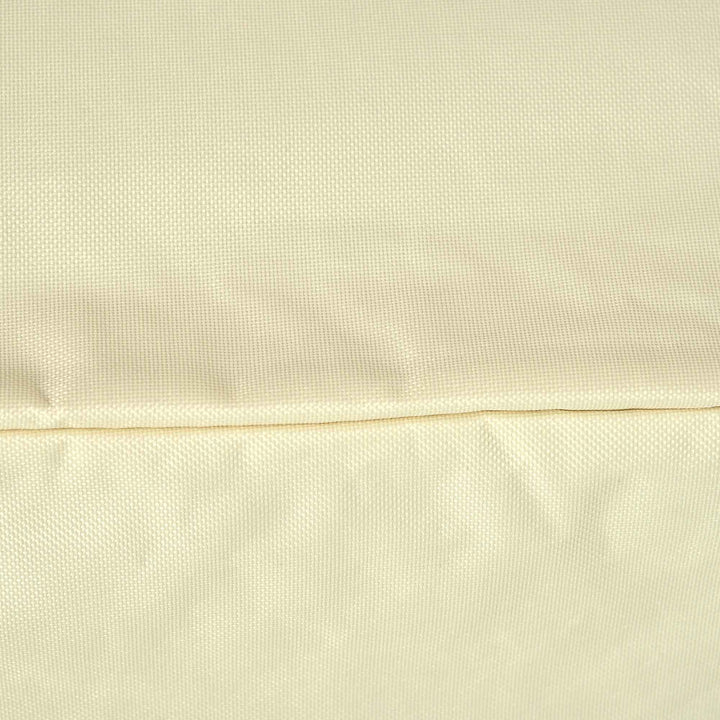 Capa Protetora para Baloiço 2 Lugares Capa Protetora de Móveis Impermeável Exterior Jardim Proteção contra Chuva e Sol 140x84x56/94cm Creme