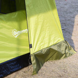 Tenda de Campismo Familiar 4-8 Pessoas Portátil e Impermeável com Bolsa de Transporte 410x310x225cm