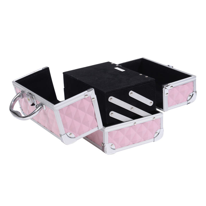 Mala para Maquilhagem Organizador Cosméticos Profissional 20x15x15cm
