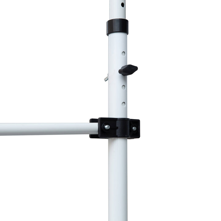 Toldo Manual Retrátil para Exterior 400x120x170-280cm Toldo Enrolável Altura Ajustável com Manivela Proteção Solar para Terraço Balcão Jardim Marrom Claro