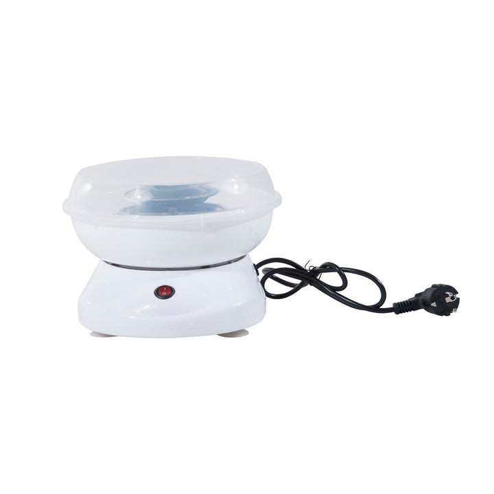 Máquina de Fazer Algodão Doce Branco Alumínio 27x26x18cm