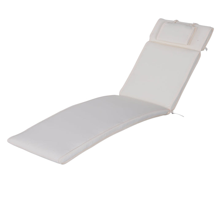 Almofada para Espreguiçadeira Colchão Suave para Espreguiçadeira Almofada Dobrável 198x53x5 cm