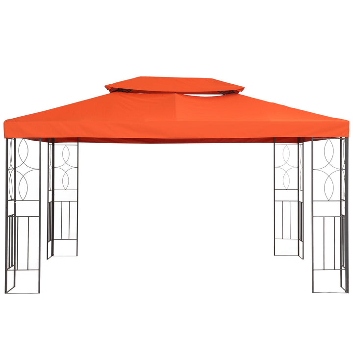 Substituição de teto para pavilhão 3x4m de Poliéster Terracota