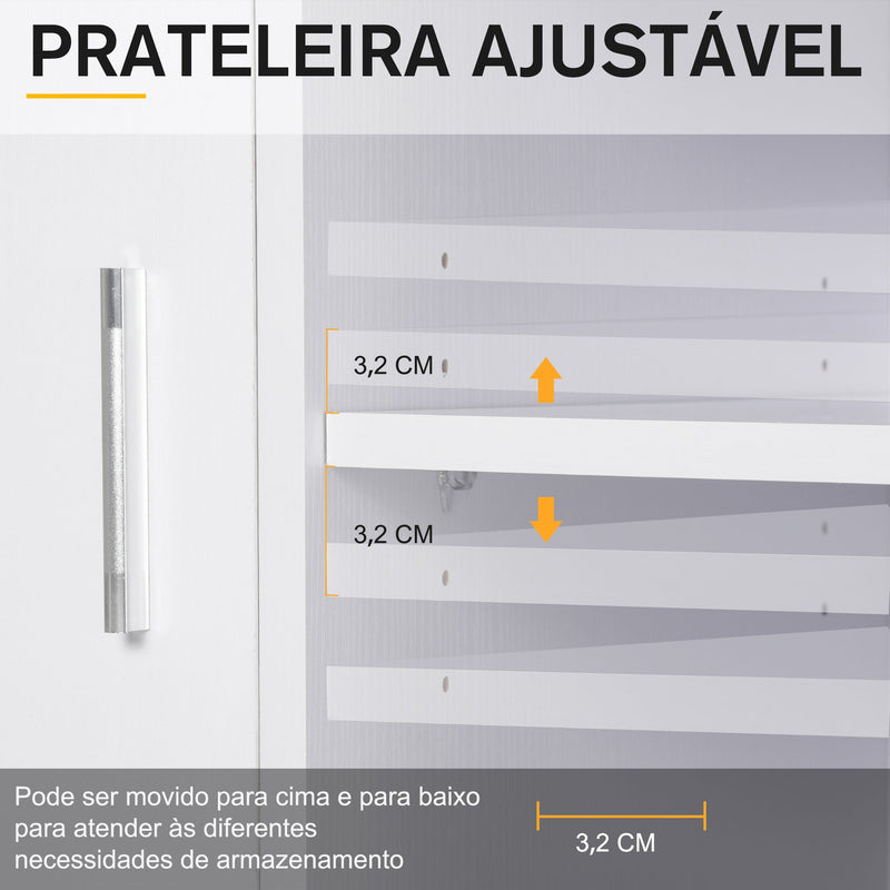 Armário para Escritório de Impressora com Espaço de Armazenamento e Rodas 60x50x65.5 cm