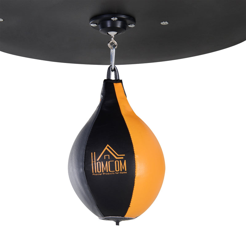 Saco de boxe com suporte ajustável em altura em 4 níveis 166,5cm - 181,5cm inclui Velocidade da bola 104x156x202cm