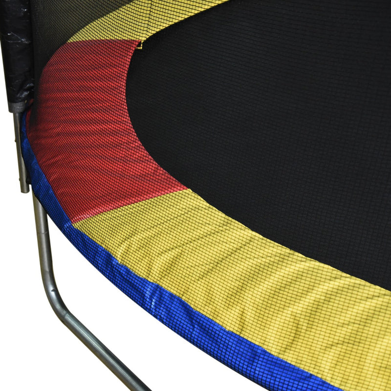 Tampa de proteção de borda Cama elástica Trampolins multicoloridos de 305 cm