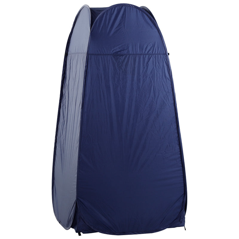 Outsunny Tenda de acampamento multifuncional leve e dobrável à prova d'água Estrutura flexível e estável com sistema POP-UP 100x100x185cm Azul