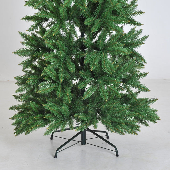Árvore de Natal Artificial Árvore com Suporte 210cm 865 ramas Ecológico PVC Verde