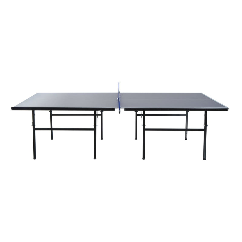 Mesa de Ping Pong Dobrável com Rede – Cor Azul – Aço e MDF – 152.5x274x76cm