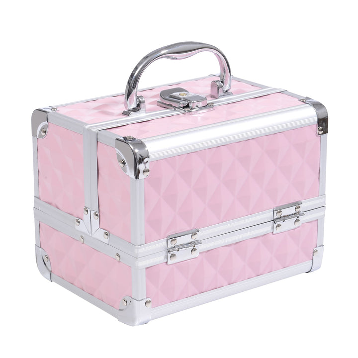 Mala para Maquilhagem Organizador Cosméticos Profissional 20x15x15cm