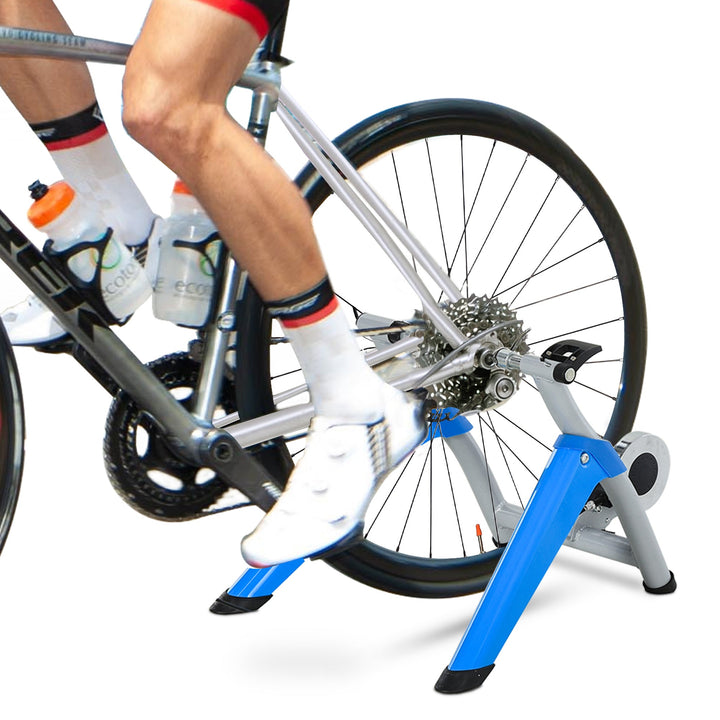 Rolo de Bicicleta com Resistência Ajustável de 8 Níveis 77x56x47,5 cm Azul